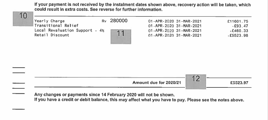 Business rates sample bill – Understanding my business rates bill ...