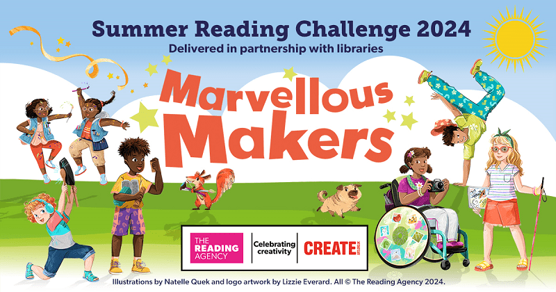 Marvellous makers summer reading challenge