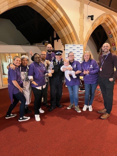 The conversation cafe team in St Peter's Church